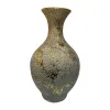 Greyish-gold textured creative ceramic vase, large tea vase, acrylic decorative vase Item Picture